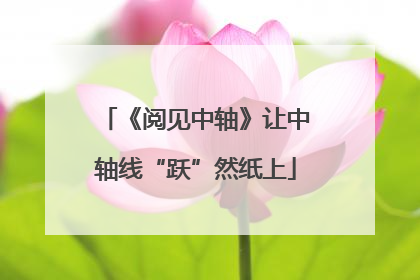 《阅见中轴》让中轴线“跃”然纸上