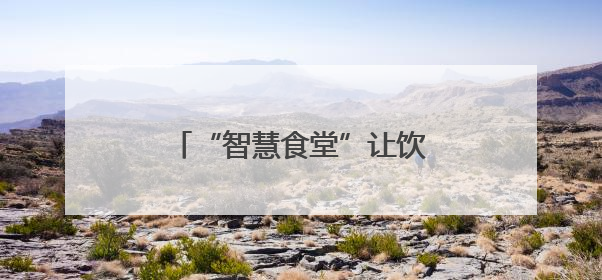 “智慧食堂”让饮食更接地气受欢迎