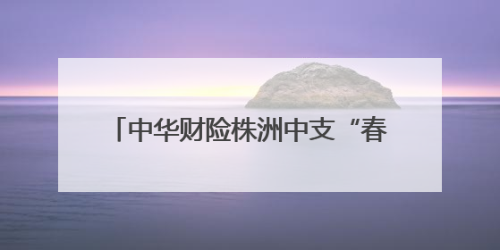 中华财险株洲中支“春风行动”：金融消保进乡村，护航春耕暖民心