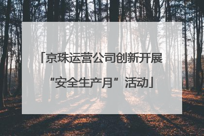 京珠运营公司创新开展“安全生产月”活动