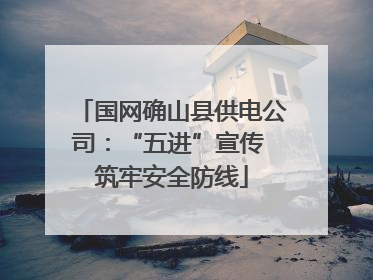 国网确山县供电公司：“五进”宣传 筑牢安全防线