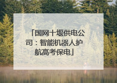 国网十堰供电公司：智能机器人护航高考保电