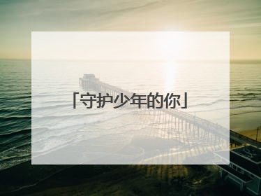 守护少年的你