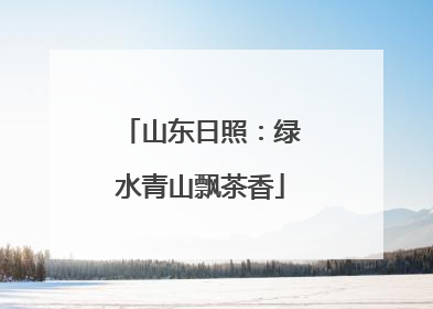 山东日照：绿水青山飘茶香