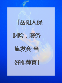 岳阳人保财险：服务旅发会 当好推荐官