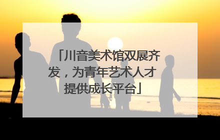 川音美术馆双展齐发，为青年艺术人才提供成长平台
