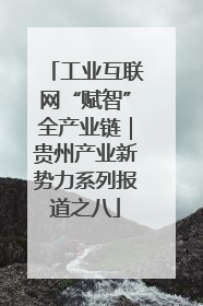 工业互联网“赋智”全产业链｜贵州产业新势力系列报道之八