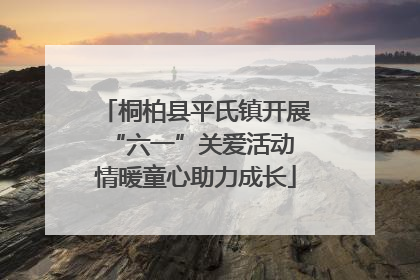 桐柏县平氏镇开展“六一”关爱活动 情暖童心助力成长