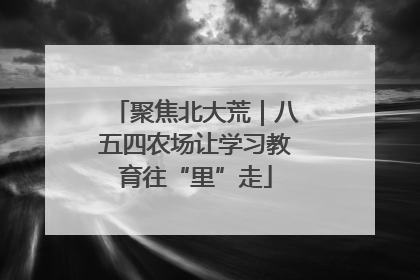 聚焦北大荒｜八五四农场让学习教育往“里”走