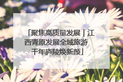 聚焦高质量发展｜江西青原发展全域旅游 千年庐陵焕新颜