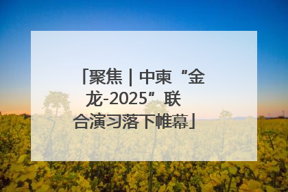 聚焦｜中柬“金龙-2025”联合演习落下帷幕