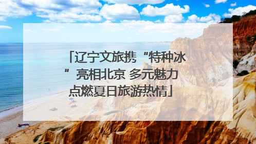 辽宁文旅携“特种冰”亮相北京 多元魅力点燃夏日旅游热情