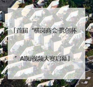 首届“横岗商会·携创杯”AI短视频大赛启幕