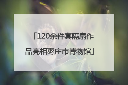 120余件套隔扇作品亮相枣庄市博物馆